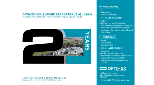 Optimex open day 2018
