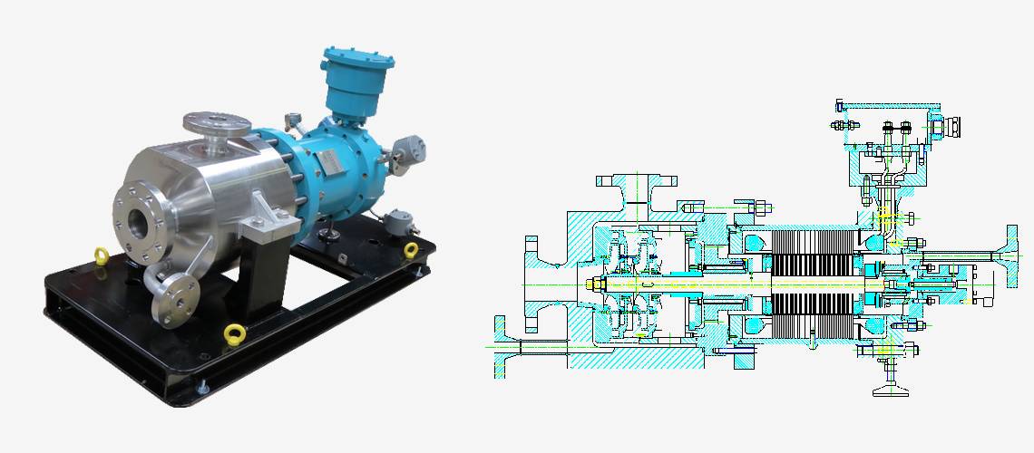 industrial centrifugal pump for liquid chlorine