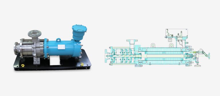 canned motor pump for liquefied gas