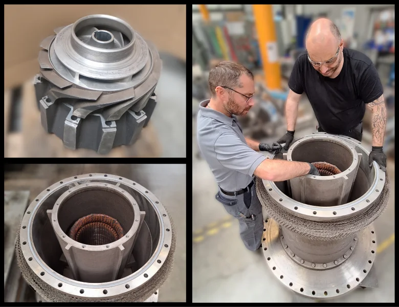 Maintenance of a Cryogenic Pump by the OPTIMEX After-Sales Team Maintenance of a Cryogenic Pump by the OPTIMEX After-Sales Team